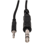 Hosa Stereo Interconnect, 3.5mm TRS to 1/4in TRS, 5ft – CMS-105