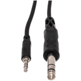 Hosa Stereo Interconnect, 3.5mm TRS to 1/4in TRS, 5ft – CMS-105