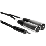 Hosa Stereo Breakout, 3.5mm TRS to Dual XLR3M, 3m – CYX-403M