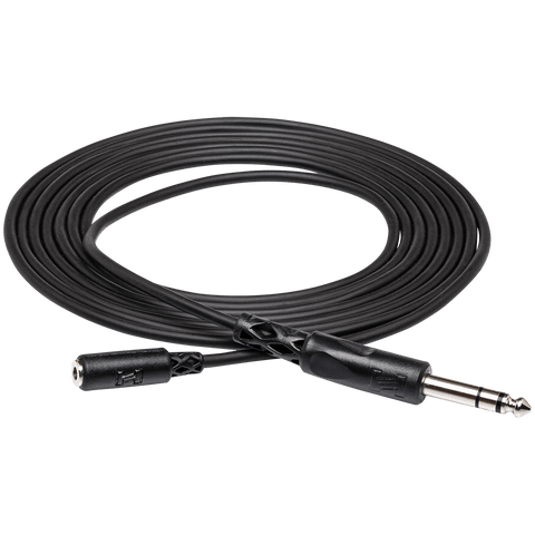 Hosa HPE-310 10-Foot Headphone Extension Cable - 1/4 Inch TRS To 1/4 Inch TRS