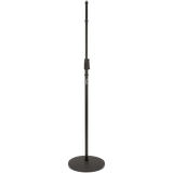 Fender Round Base Microphone Stand with Removable Pick and Slide Holder