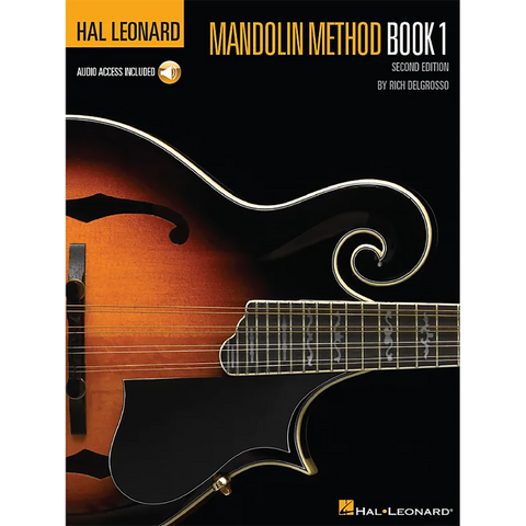 Hal Leonard Mandolin Method Book 1 – 2nd Edition – w/ Online Audio