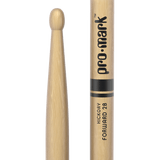 Promark Classic Forward 2B Hickory Drumstick, Oval Wood Tip – TX2BW