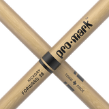 Promark Classic Forward 2B Hickory Drumstick, Oval Wood Tip – TX2BW