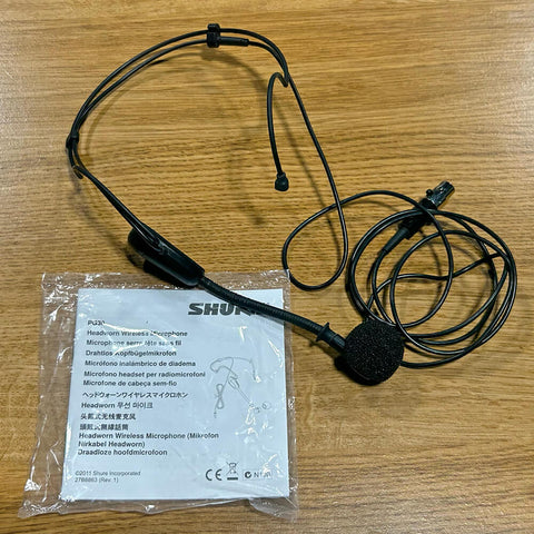 Shure PG30-TQG Headset Microphone - TA4F connector - USED