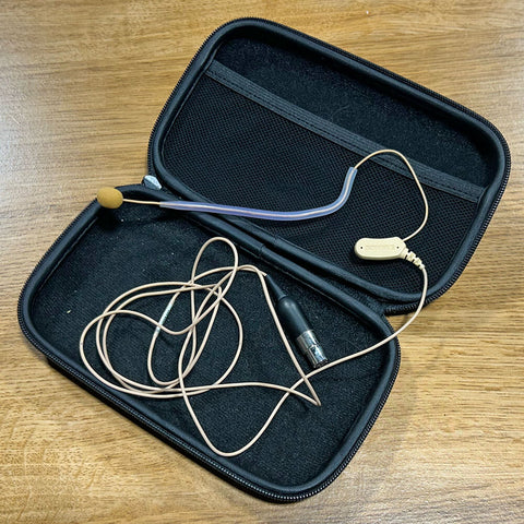 Shure MX153T/O-TQG Earset Microphone - Tan, TA4F connector - USED