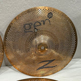 Zildjian Gen16 Buffed Bronze Acoustic/Electric, Custom 4-Cymbal Pack - USED