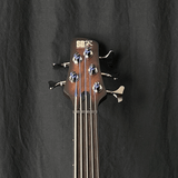 Ibanez SRF705 Fretless 5-String Bass – Brown Burst Flat - USED