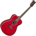 Yamaha FS-TA RR TransAcoustic Electric Concert Guitar – Ruby Red