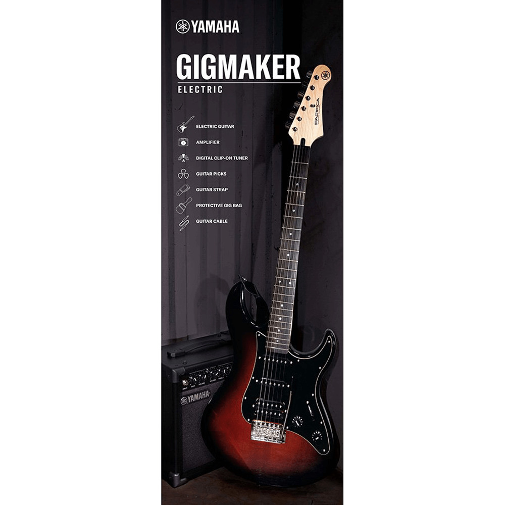Yamaha Gigmaker PAC012DLX Pacifica Electric Guitar Old Violin