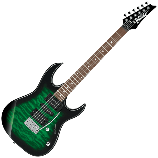 レビューで送料無料】 スカル Ibanez GRX70QA-TEB エレキギター - www