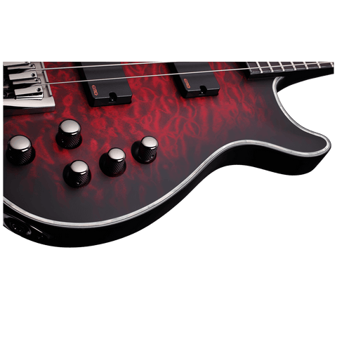 Schecter Hellraiser Extreme-5 Crimson Red Burst Satin (CRBS) 5