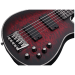 Schecter Hellraiser Extreme-5 Crimson Red Burst Satin (CRBS) 5-String #1919