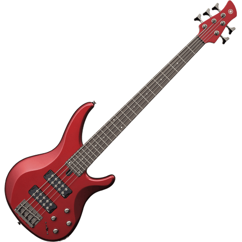 Yamaha TRBX305 CAR 5-String Electric Bass – Candy Apple Red