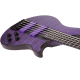 Schecter 5-String C-5 GT Bass, Satin Trans Purple (STP) #1533