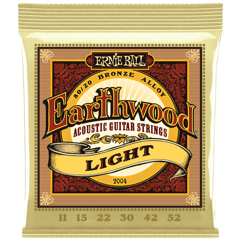 Ernie Ball Earthwood 80/20 Bronze Acoustic Light 2004 .011-.052