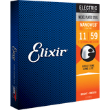 Elixir NANOWEB Nickel Electric — 7-String 12106 Medium (.011-.059)