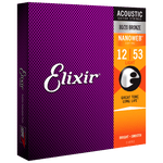 Elixir NANOWEB 80/20 Bronze Acoustic — 11052 Light .012-.053
