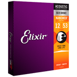 Elixir NANOWEB 80/20 Bronze Acoustic — 11052 Light .012-.053