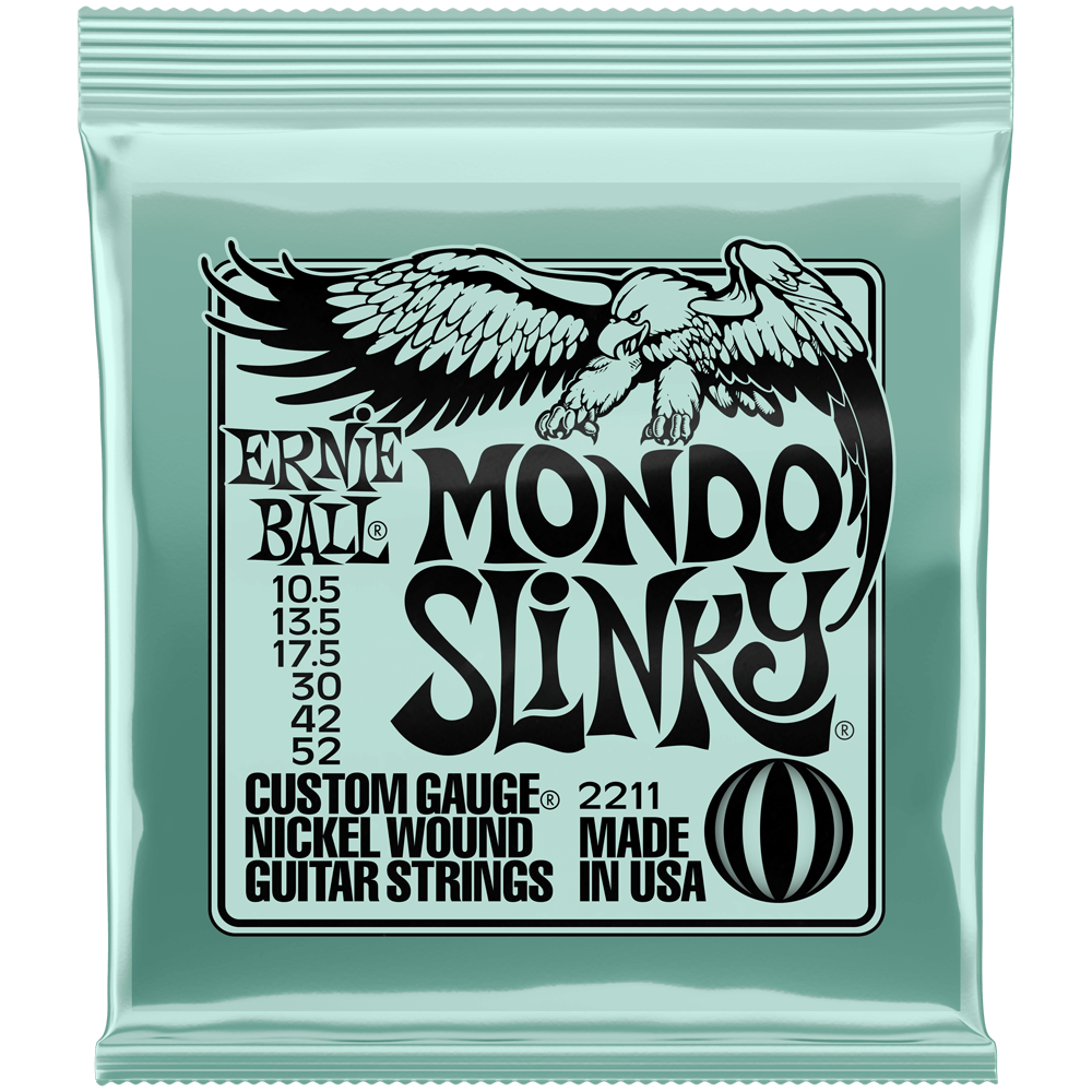 Ernie Ball Mondo Slinky Nickel Electric 2211 10.5 52 Aliens And