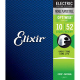 Elixir OPTIWEB Nickel Electric — 19077 Light/Heavy .010-.052