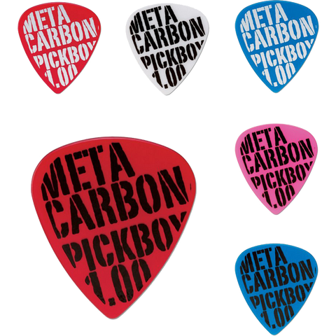 Pickboy Meta Carbonate, Assorted Colors and Styles, 1.00mm 10-pack PB422MIX