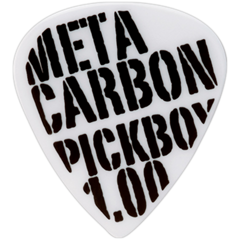 Pickboy Meta Carbonate, White, 1.00mm 10-pack PB422P4