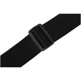 Levy's MSSR80-BLK 2" Wide Black Rayon Guitar Strap