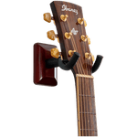 Gator Cherry Wall Mount Guitar Hanger, GFW-GTR-HNGRCHR