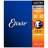 Elixir NANOWEB Nickel Electric — 12077 Light/Heavy .010-.052