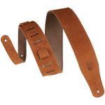 Levy's MS26-HNY Hand-Brushed Suede Guitar Strap
