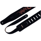 Levy's MS26E-005 Hand-Brushed Suede Guitar Strap