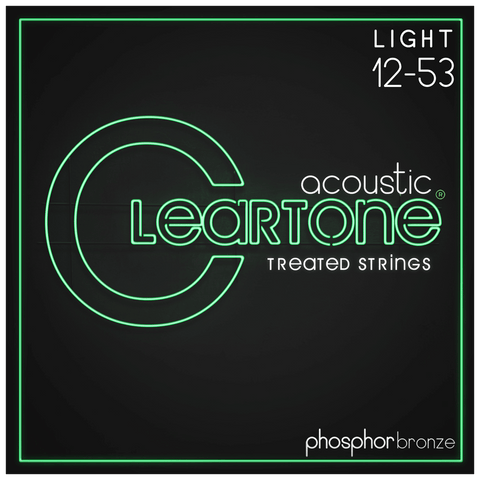 Cleartone 7412 Phosphor Bronze Light Strings 12-53