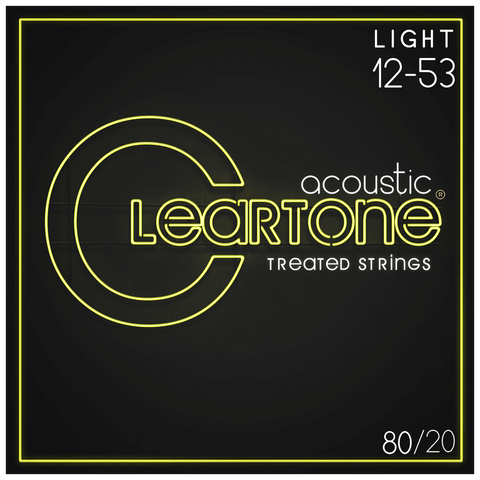 Cleartone 7612 80/20 Bronze Light Strings 12-53