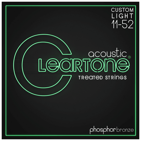 Cleartone 7411 Phosphor Bronze Custom Light Strings 11-52
