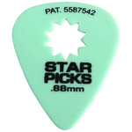 Star Pick Guitar Picks, 12-pack