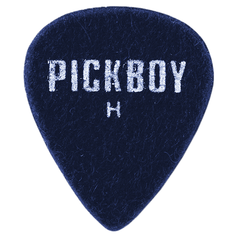 Pickboy Felt Ukulele Pick - Hard, Navy Blue PB10PH
