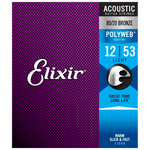 Elixir POLYWEB 80/20 Bronze Acoustic — 11050 Light .012-.053