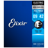Elixir POLYWEB Nickel Electric — 12000 Super Light .009-.042