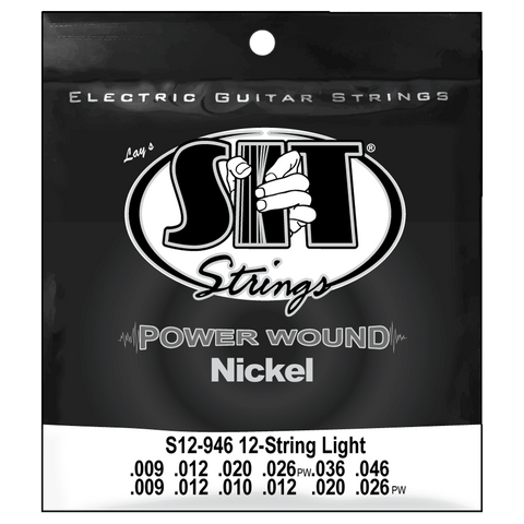 SIT Strings S12946 12-String Light Power Wound Nickel .009-.046