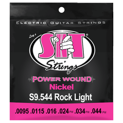 SIT Strings S9.544 Rock Light Power Wound Nickel .0095-.044
