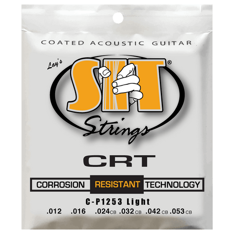 SIT Strings CP1253 Light CRT Coated Phosphor Bronze .012-.053