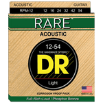 DR Strings RPM-12 Rare Phosphor Bronze Light Acoustic 12-54