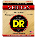 DR Strings VTA-12 Veritas Phosphor Bronze Light Acoustic 12-54