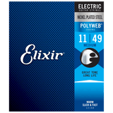 Elixir POLYWEB Nickel Electric — 12100 Medium .011-.049