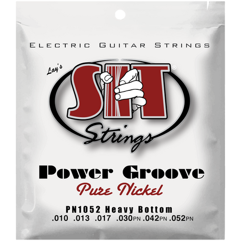 SIT Strings PN1052 Heavy Bottom Power Groove Pure Nickel .010-.052