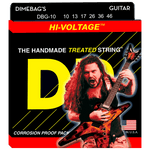 DR Strings DBG-10 Dimebag Darrell Hi-Voltage Medium 10-46