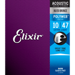 Elixir POLYWEB 80/20 Bronze Acoustic — 11000 Extra Light .010-.047