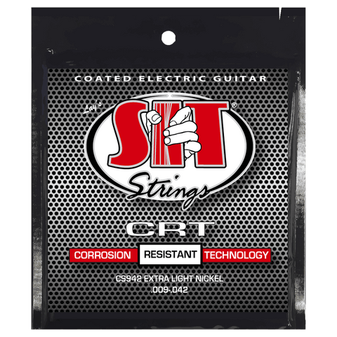 SIT Strings CS942 Extra Light CRT Coated Electric Strings .009-.042