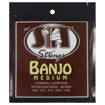 SIT Strings B51024 Medium 5-String Banjo Stainless Steel Strings